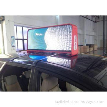 Double - sided Advertising Taxi LED Display Ph5 mm with 192